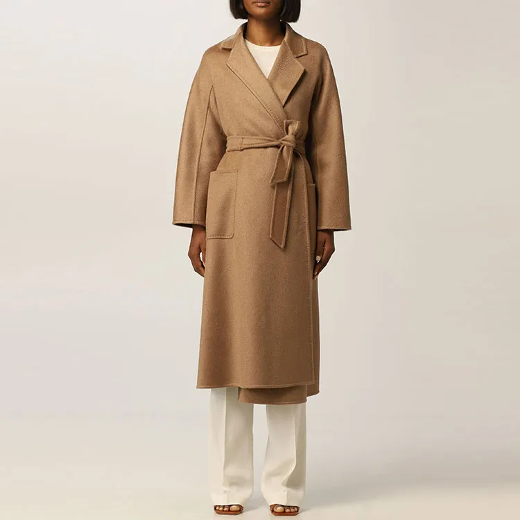 MaxMara Coat Women's Gray Brown-3