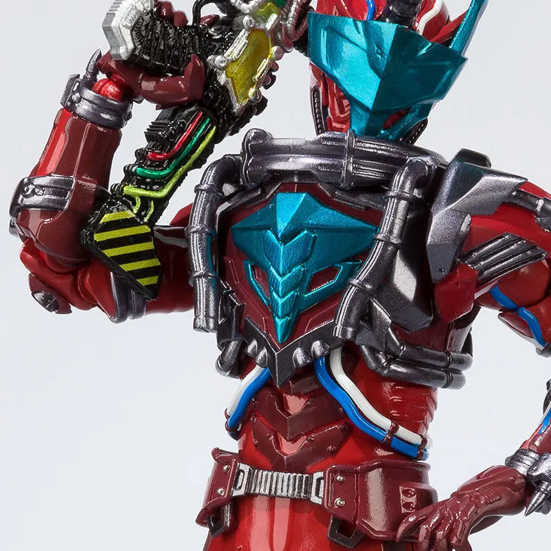 BANDAI Kamen Rider Build Create Rider Bandai SHF Kamen Rider Build Blood Stalk Blood Dive Action Figures 15cm-1
