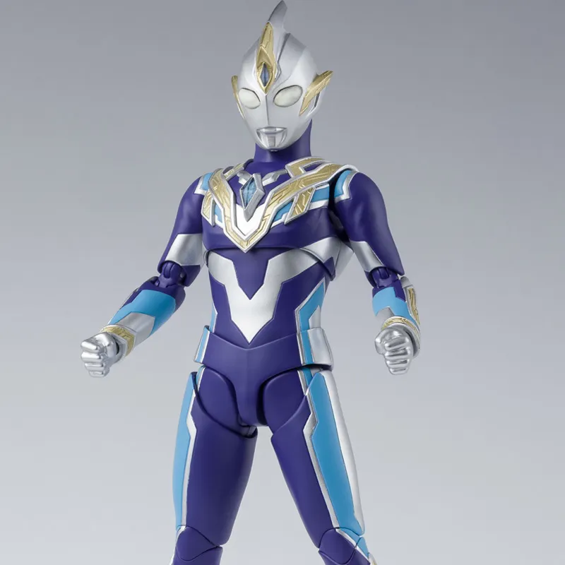 BANDAI Ultraman Trigger Bandai Soul Limited SHF Ultraman Sky Form Action Figures 15cm-1