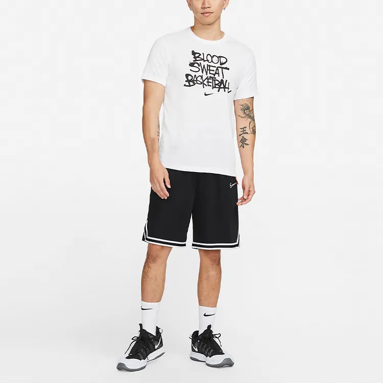 Nike T Shirts Men White-1