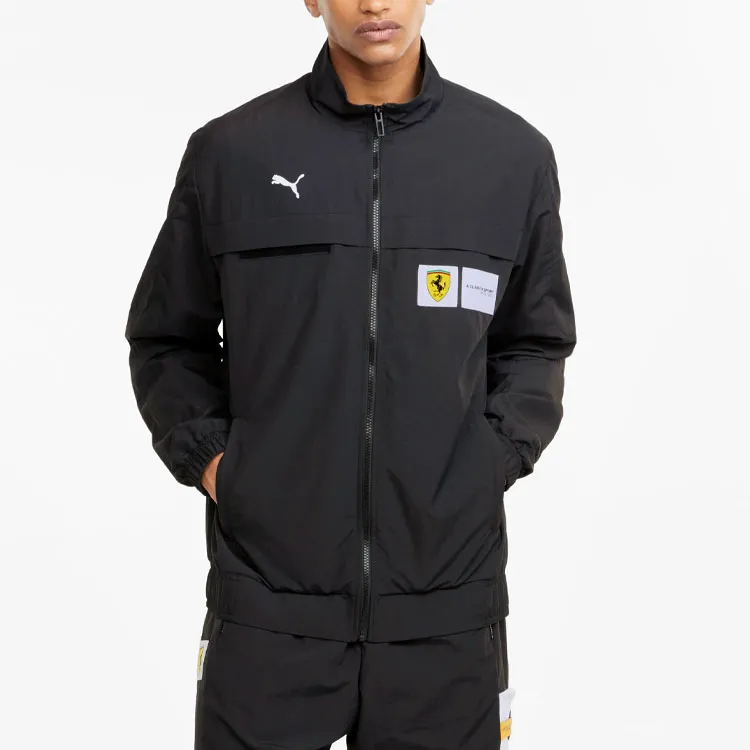 PUMA Ferrari Jackets Men Black-3