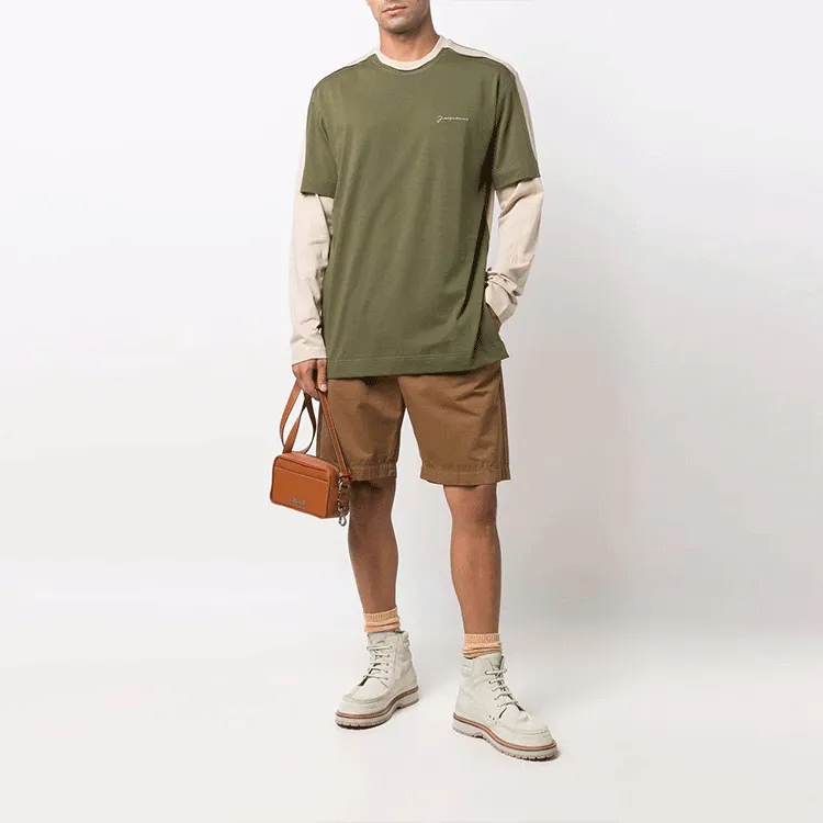 Jacquemus T-Shirts Men Army Green-1