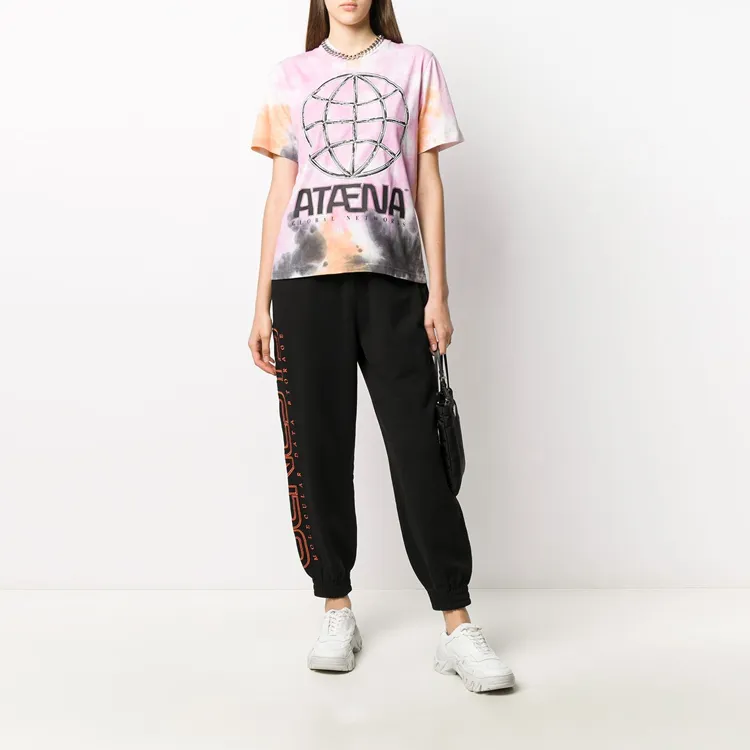 McQ Alexander McQueen Tie dye Graphic Print T shirt-1