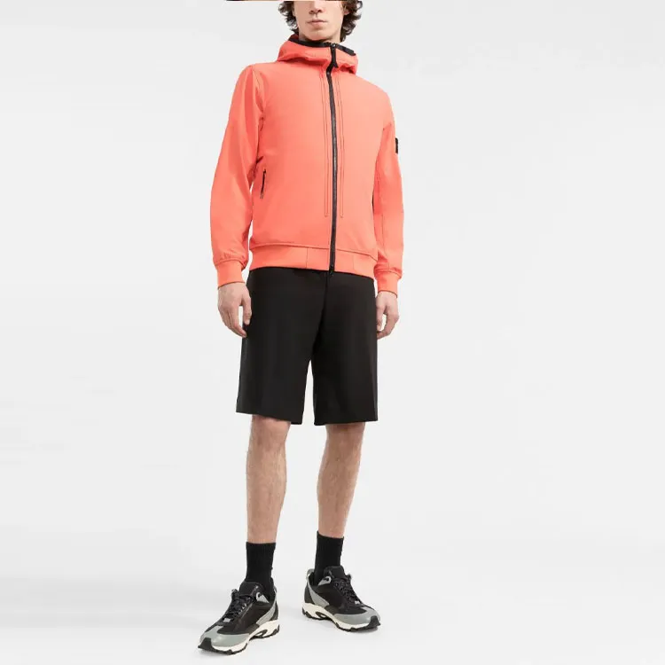 STONE ISLAND Jackets Coats Men's Orange-1