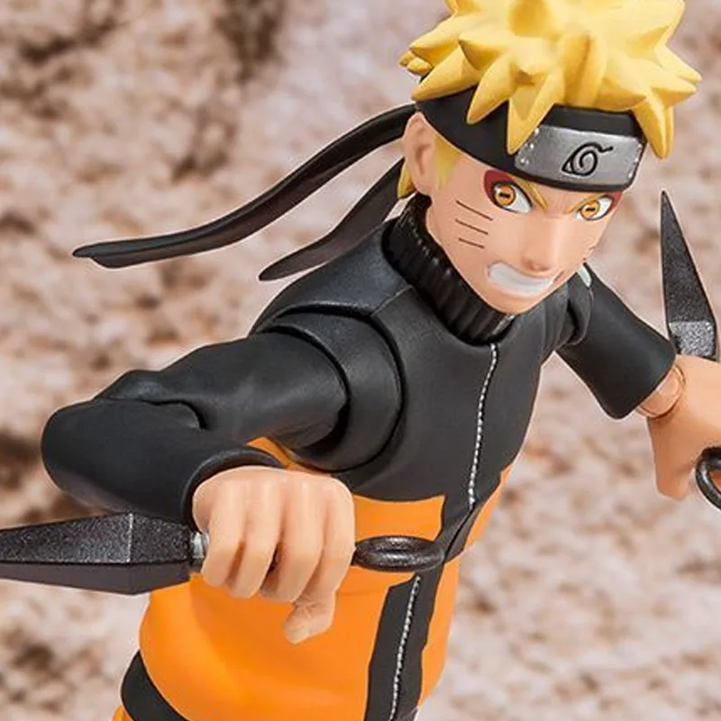 BANDAI Naruto Uzumaki Bandai Soul Limited SHF Naruto  The Path Of The Ninja Action Figures 14cm-1