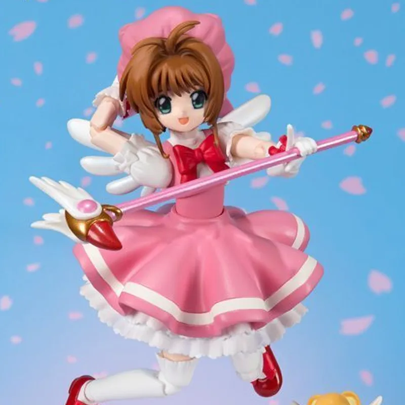 BANDAI Sakura Kinomoto Shf Cardcaptor Sakura Action Figures-1