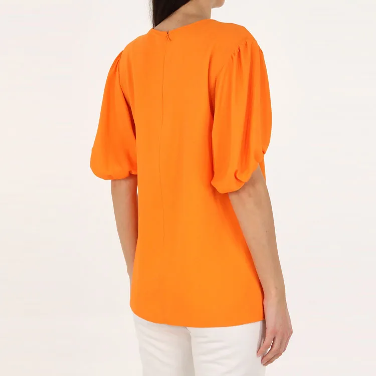 Stella McCartney Puff Sleeved Crewneck T Shirt-2