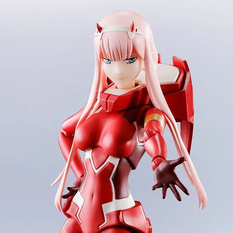 BANDAI Comprehensive Collection SHF DARLING In The FRANXX ZERO TWO 02 Action Figures-1