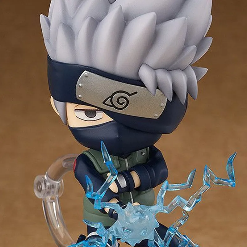 GSC Kakashi Hatake No. 724 Naruto Shippuden Clay Doll Chibi Figures 10cm-1