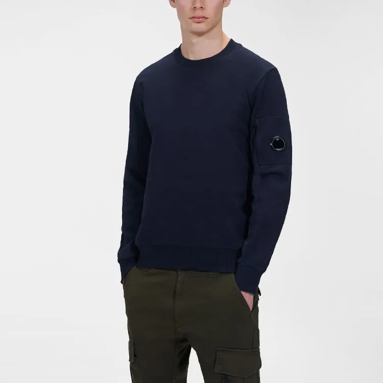 C.P. Company Diagonal Raised Fleece Crew Neck Sweatshirt-3