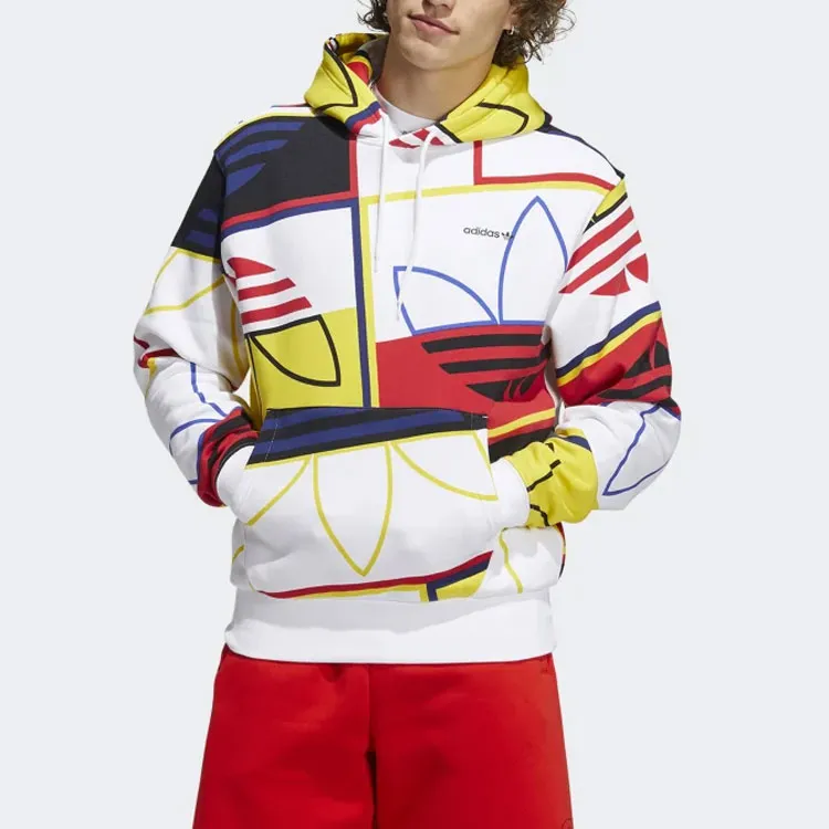 Adidas Logo Play Pullover Hoodie-3