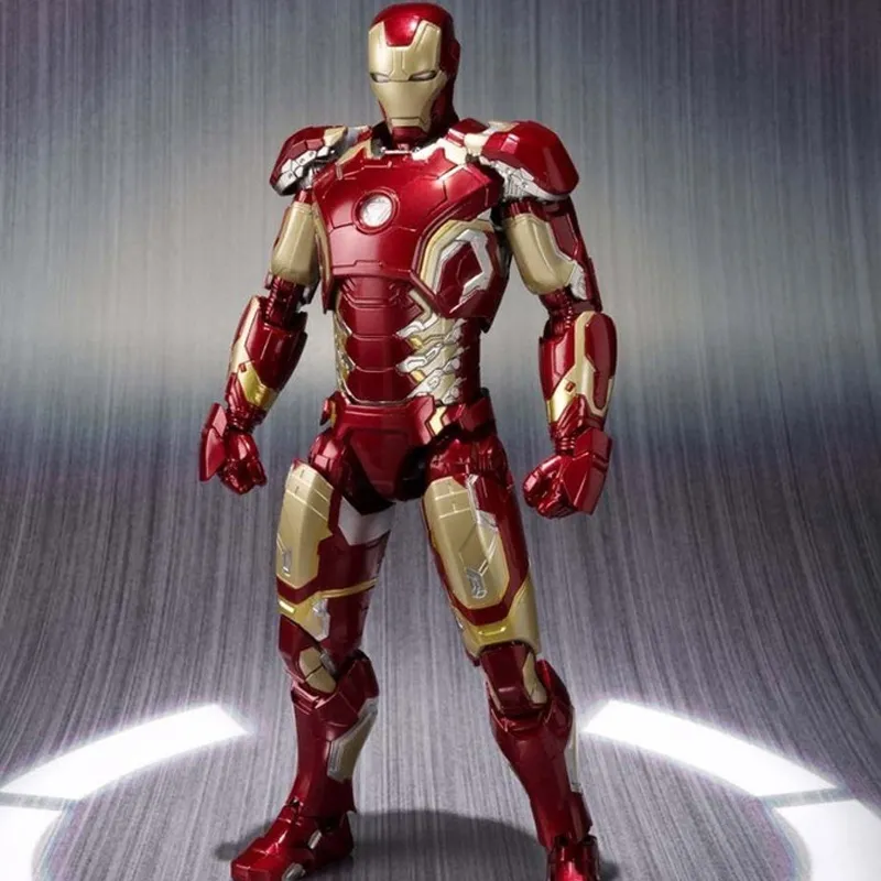 BANDAI Iron Man SHF Avengers 2 O Creation Era MK 43 Action Figures-1