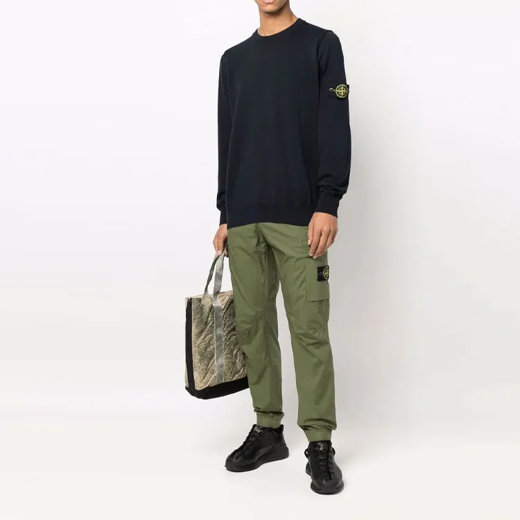 STONE ISLAND Sweatshirts Men Blue-2