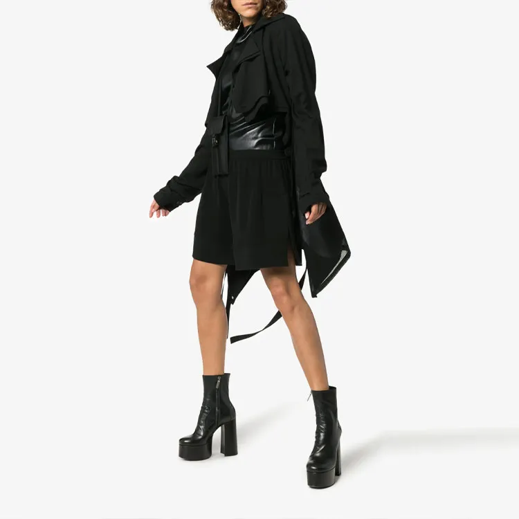 RICK OWENS Casual Shorts Women's Black-1