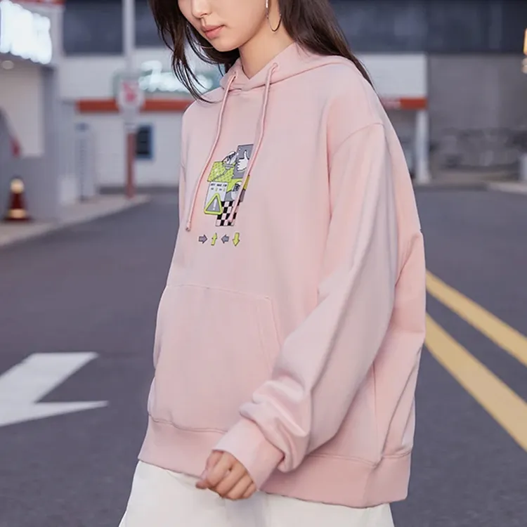 LiNing Sweatshirt Women's Light Pastel Pink-3