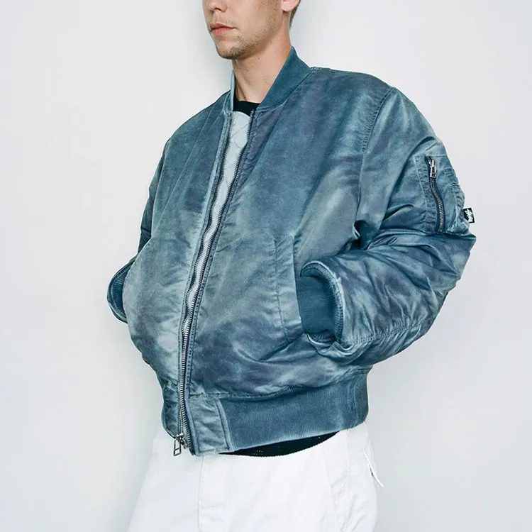 Stussy Dyed Nylon Bomber-2