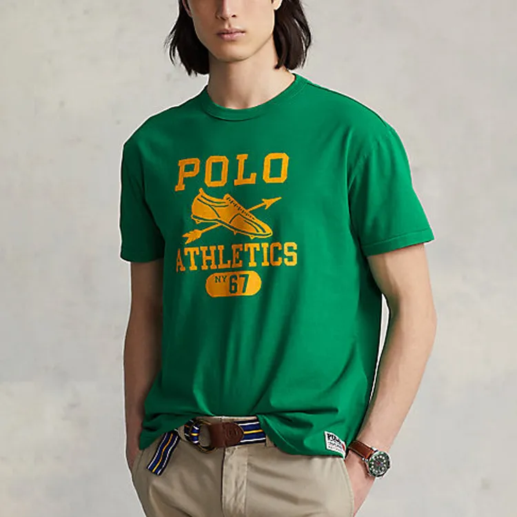 Polo Ralph Lauren T Shirts Men Green-1