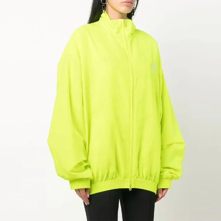 Balenciaga Jackets Coats Regular Fit Women's Yellow-5