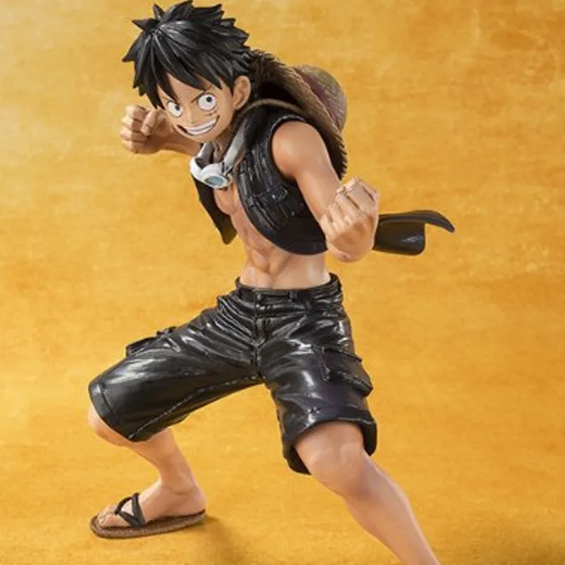 BANDAI Monkey D. Luffy Figuarts Zero One Piece, Luffy One Piece Film Gold Ver Scale Figures-1