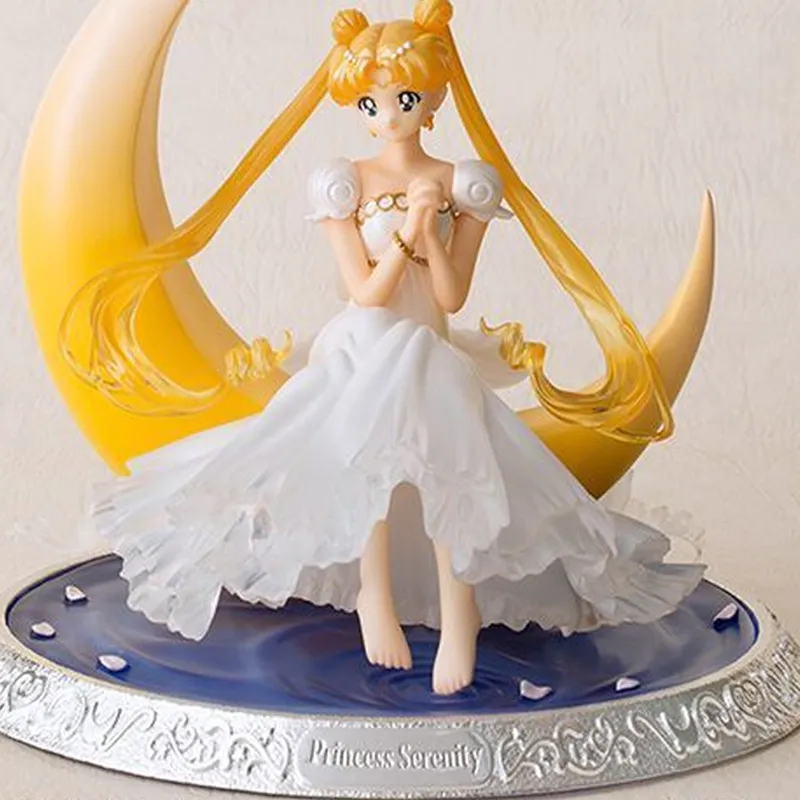 BANDAI Usagi Tsukino Bandai Spirits Limited Figuarts Zero Chouette Sailor Moon Serenity Princess Scale Figures 14cm-1