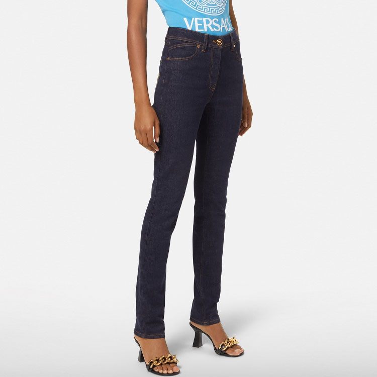 VERSACE Jeans Women's Black - POIZON