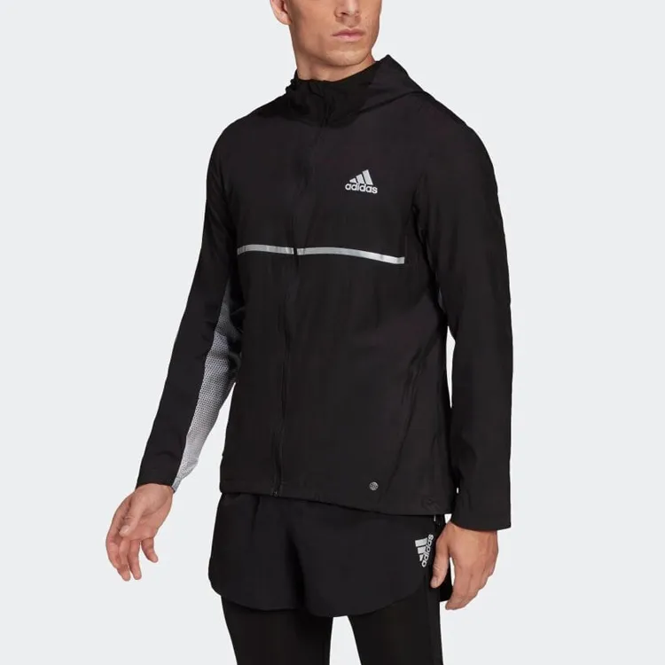 Adidas Own The Run Jacket Japan Version Men's Black-1