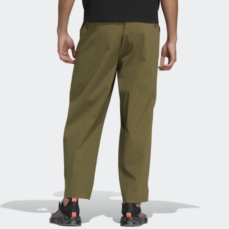 Adidas Originals Knitted Sweatpants Men's Dark Olive Green-2