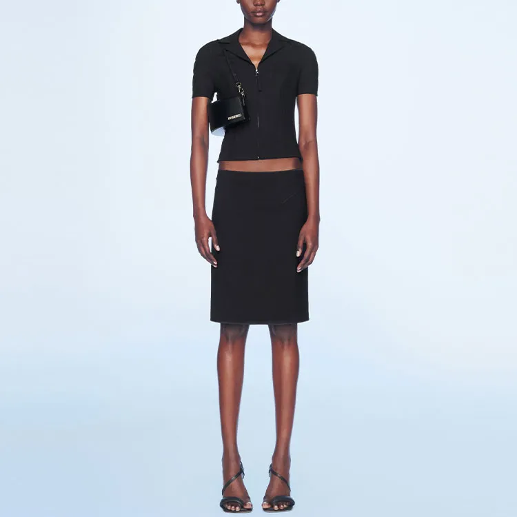 Jacquemus Casual Short Skirts Women's Black-2