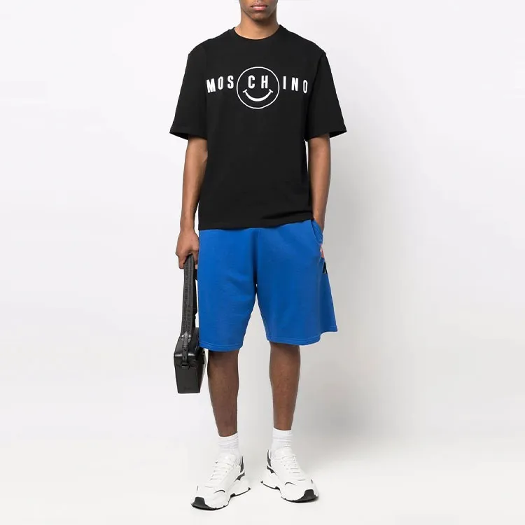MOSCHINO T Shirts Men Black-1