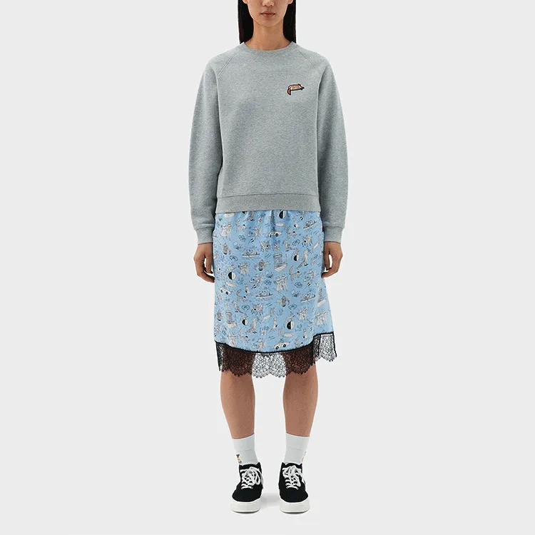 Maison Kitsune Sweatshirts Women's Gray-2
