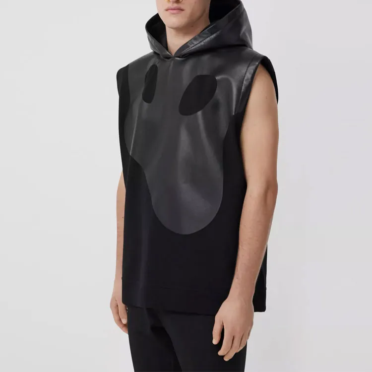 Burberry Monster Graphic And Lambskin Hoodie-2
