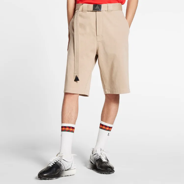 Lanvin Casual Shorts Men's Khaki-1