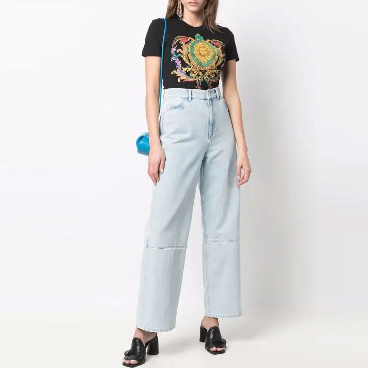 VERSACE JEANS COUTURE Baroque print T shirt-1