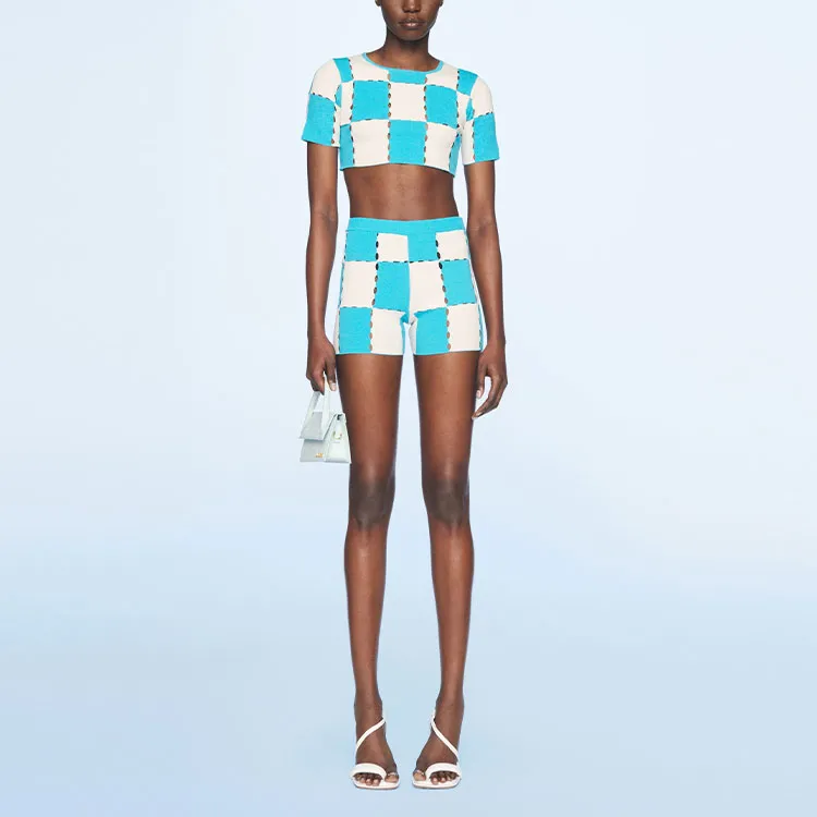 Jacquemus Casual Shorts Women's Blue-1