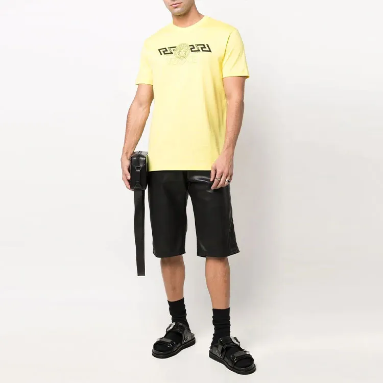 VERSACE T Shirts Men Yellow-1