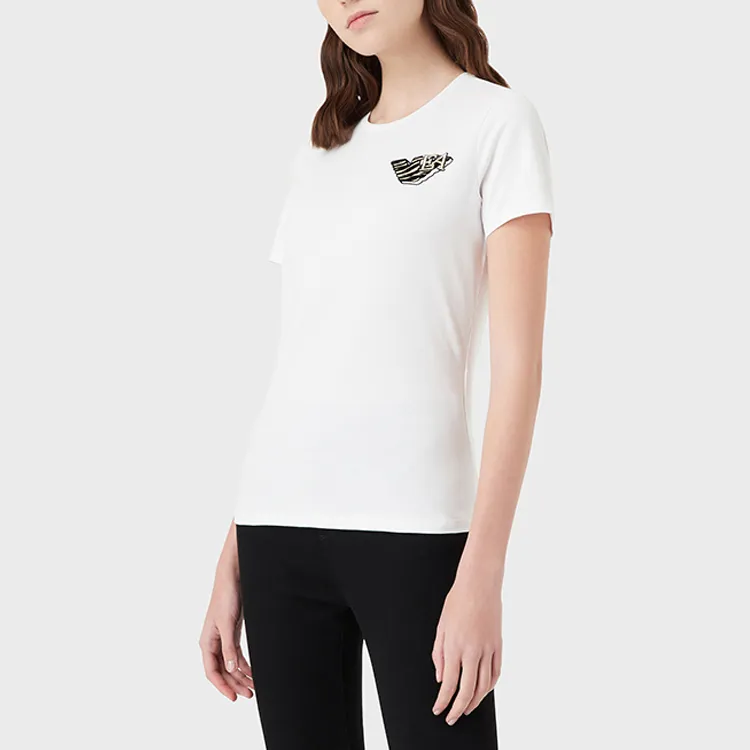 EMPORIO ARMANI T Shirts Women's White-1