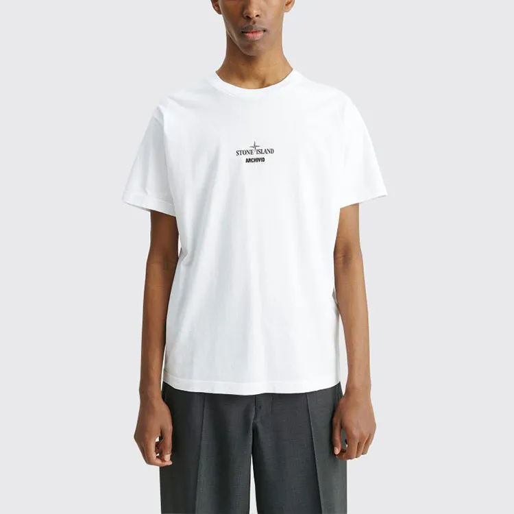 STONE ISLAND T Shirt Men's White-2