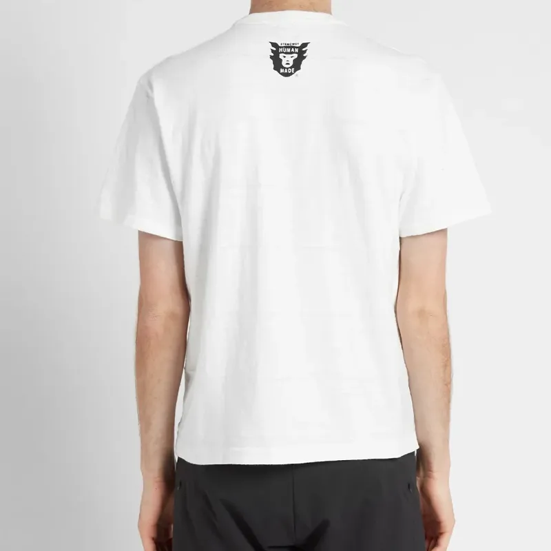 HUMAN MADE T Shirts Men White-3