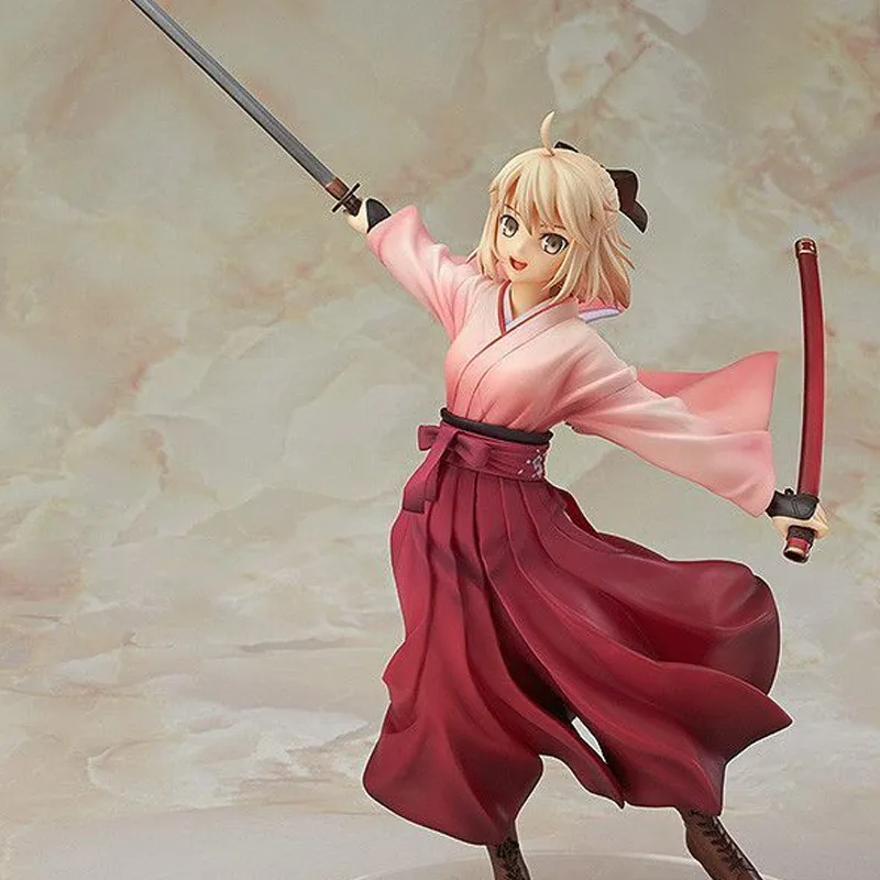 GSC 1 8 Fate Okita Sōji, Sakura Saber Scale Figures 22cm-1