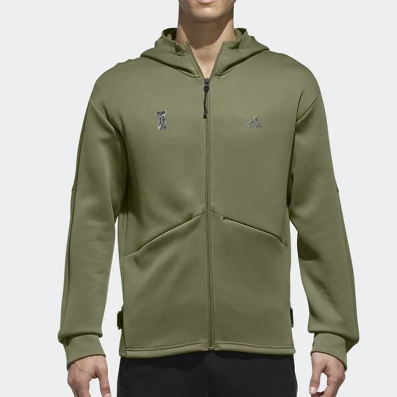 Adidas Wuji Series Jackets Men Army Green-1