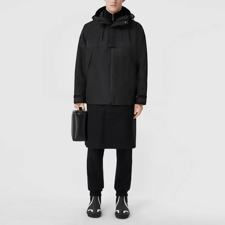 Burberry Perforated Logo Nylon Jacket-2