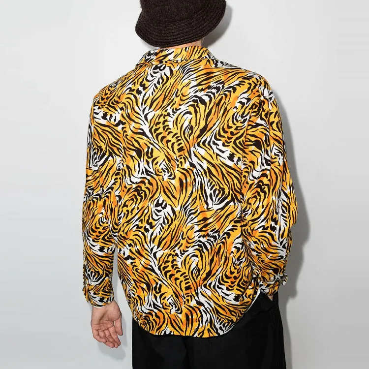 NEIGHBORHOOD Shirts Men Yellow-3