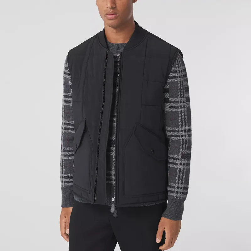Burberry Vests Men Black-2