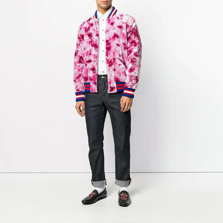 GUCCI Patch-detail Bomber Jacket-2