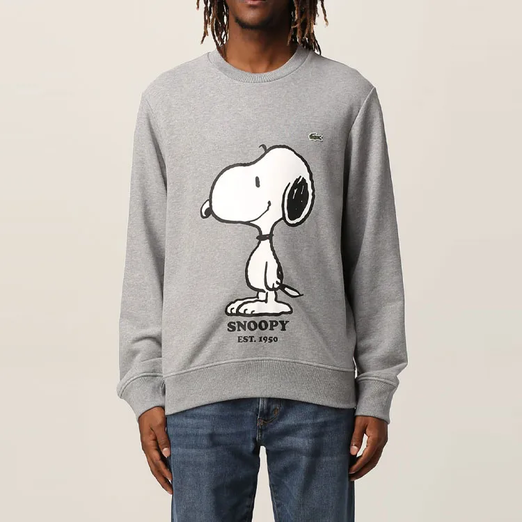 LACOSTE Sweatshirts Men Gray-2