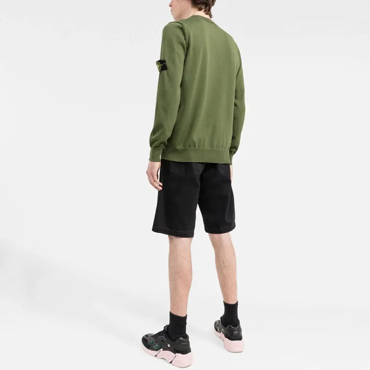 STONE ISLAND Sweatshirts Men Army Green-2