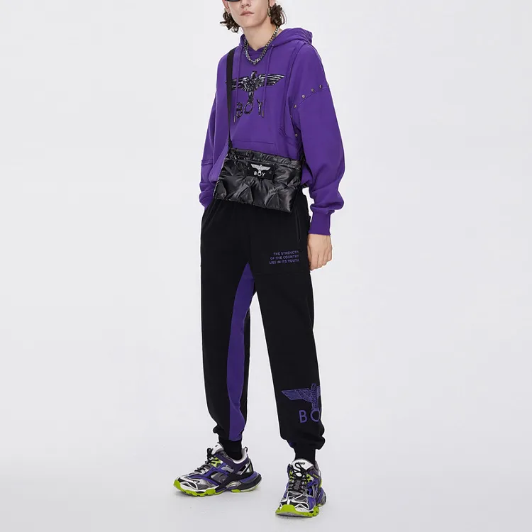 Boy London Sweatshirts Unisex Purple-4