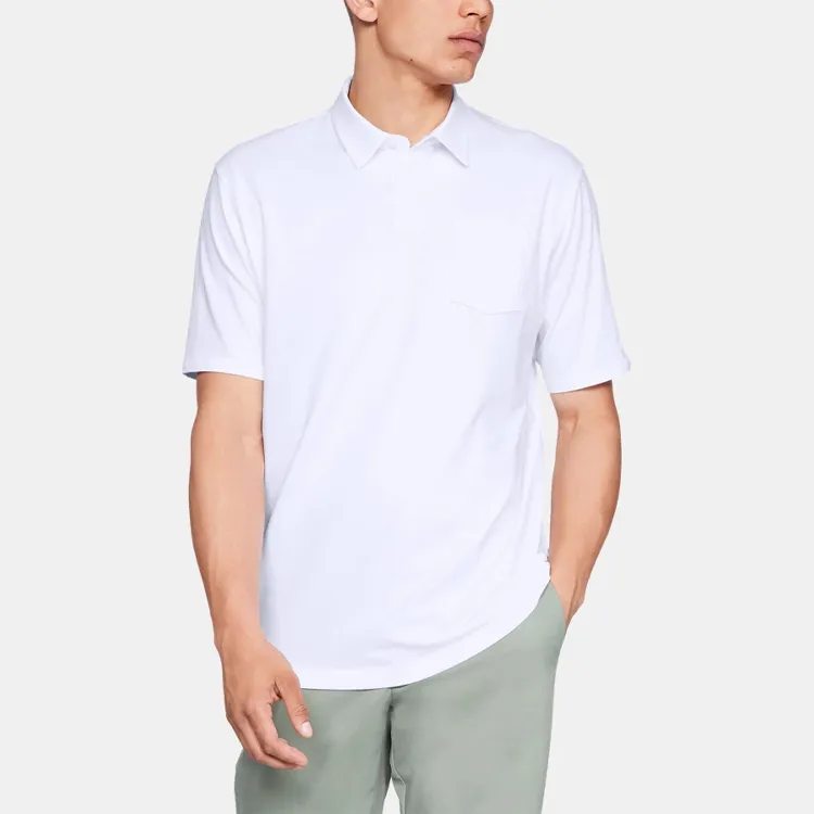 Under Armour Polo Shirts Men White-3