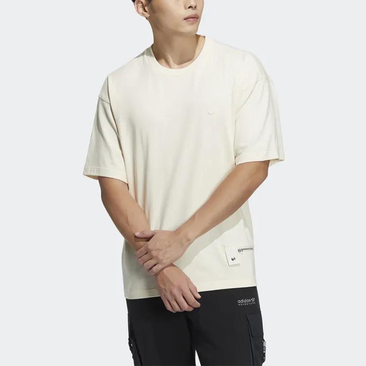 Adidas Originals T Shirt Men's Ecru-1