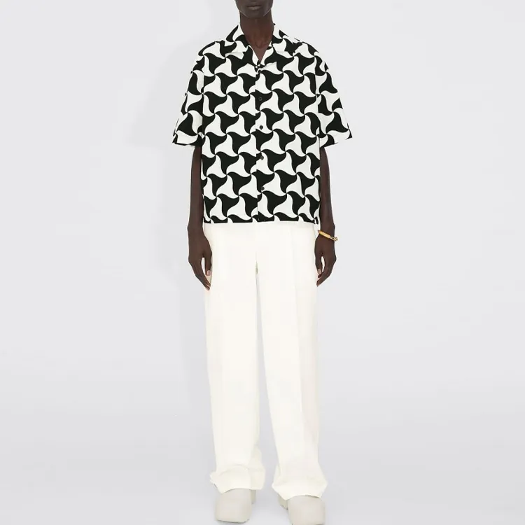 Bottega Veneta SS22 Shirt Men's Multicolor-1